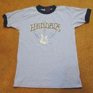 HENDRIX ringer tee shirt.